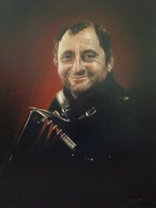 Muž s harmonikou